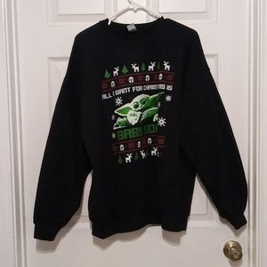 Baby Yoda Christmas Sweatshirt